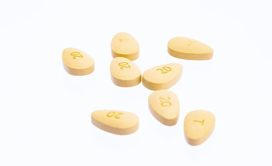What substances impact Cialis?