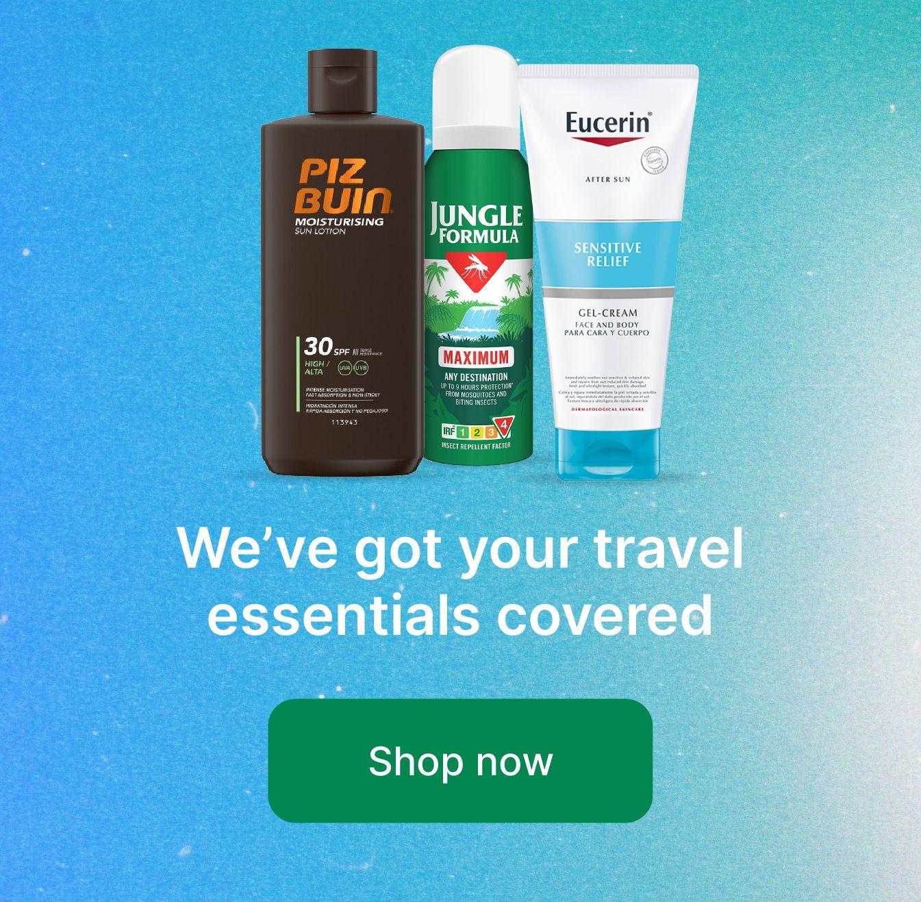 Summer travel essentials
