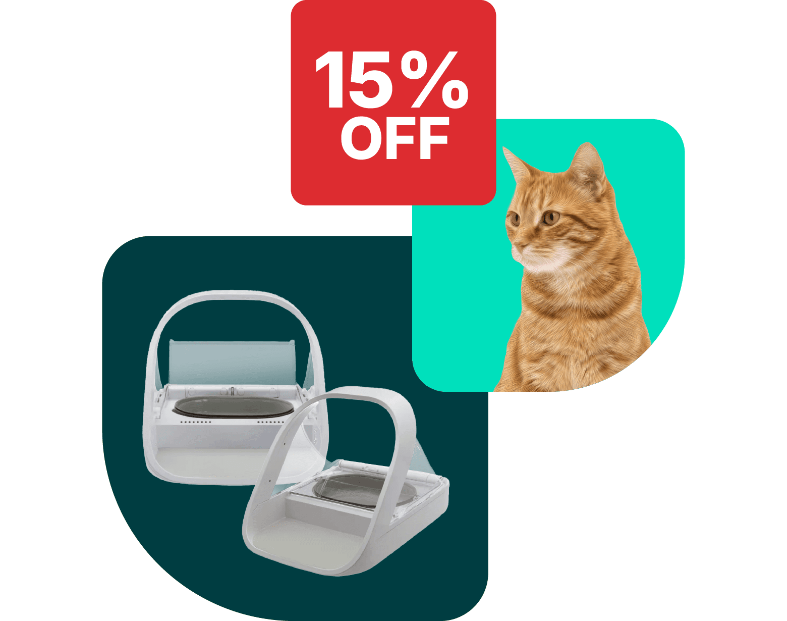 Save 15% on selected SureFeed pet feeders & bowls