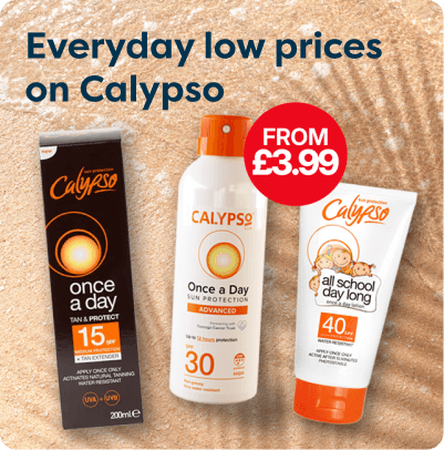 Everyday low prices on Calypso