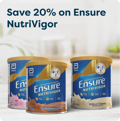 Save 20% on Ensure NutriVigor