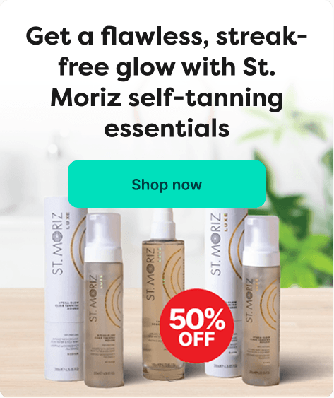 50% off Mortz Get flawless streak-free glow