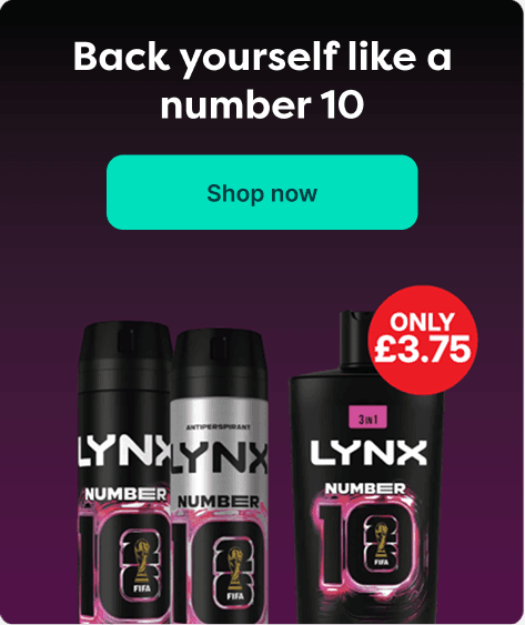 Shop Lynx for only £3.75