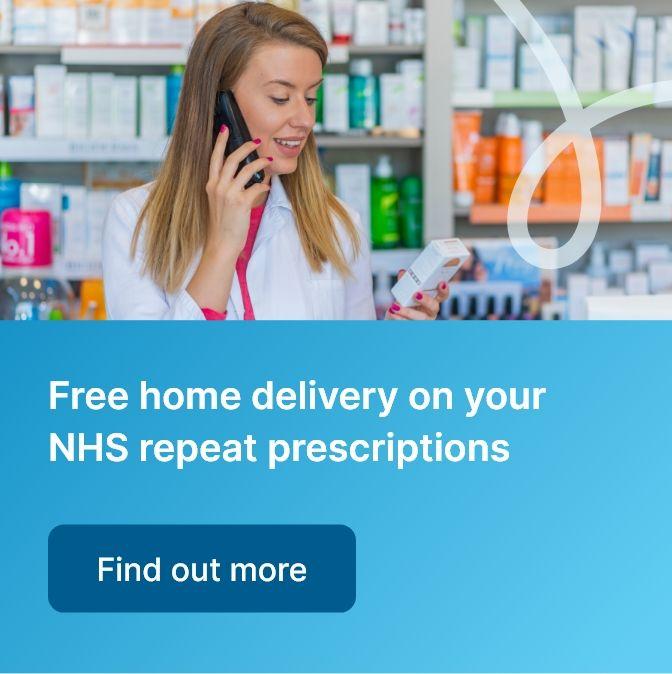 Free delivery on NHS prescriptions