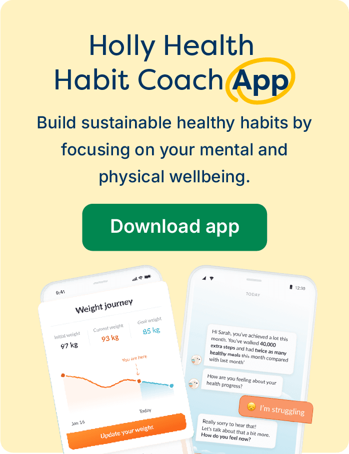 Holly Health Habit Coach App