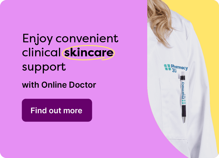 Clinical skincare support banner