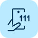 Contact NHS 111 by phone or online