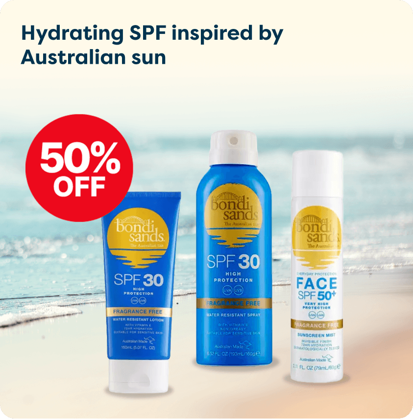 50% off Hydrating SPF Bondi Sands