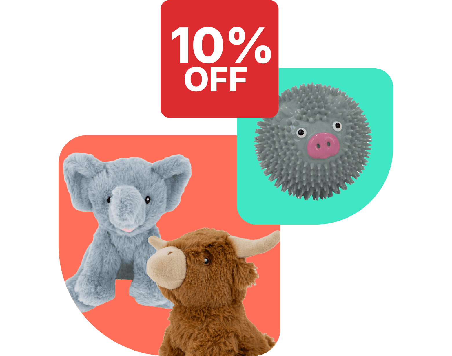 Save 10% on Ancol Chase dog toys