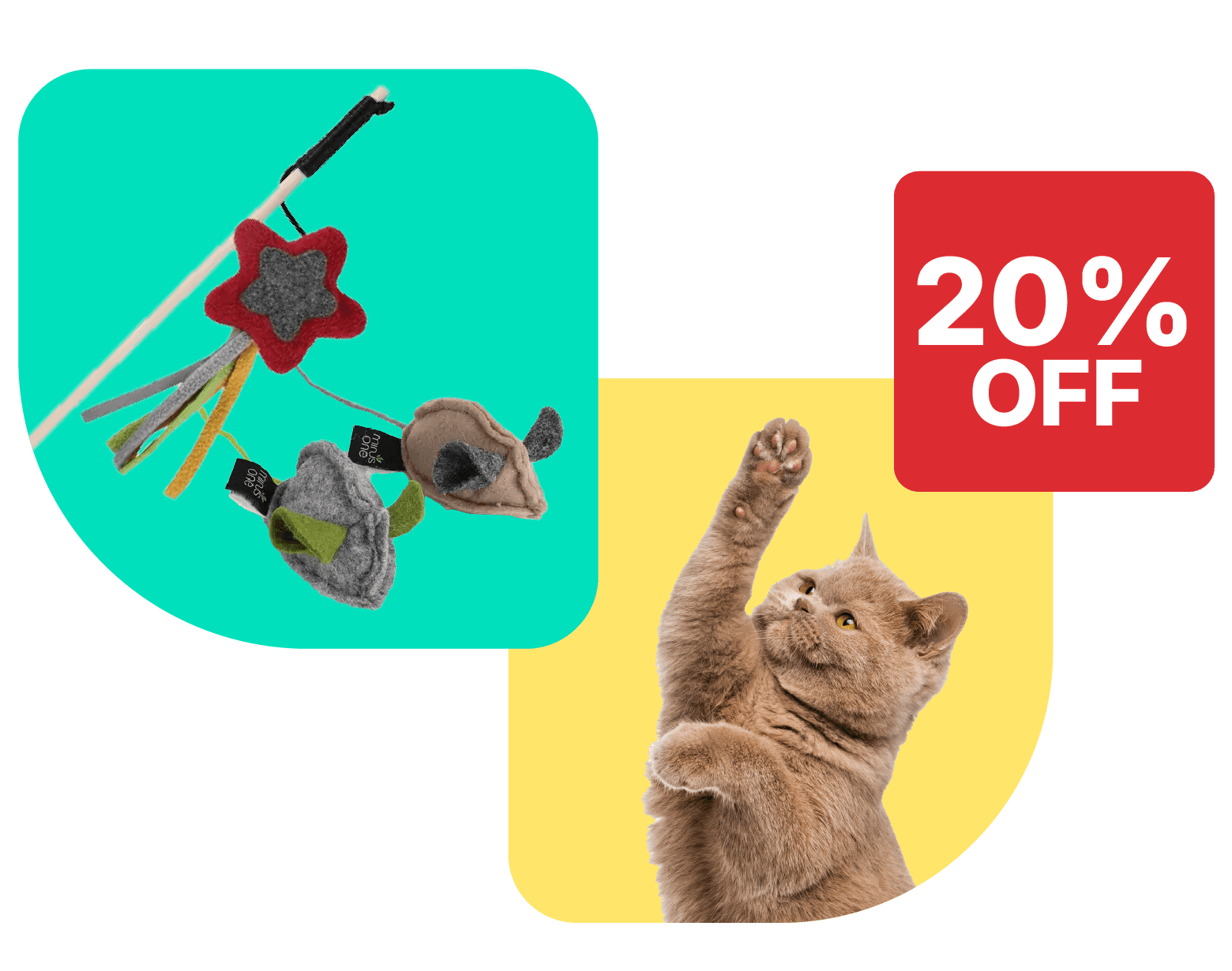 Save 20% on All For Paws cat toys