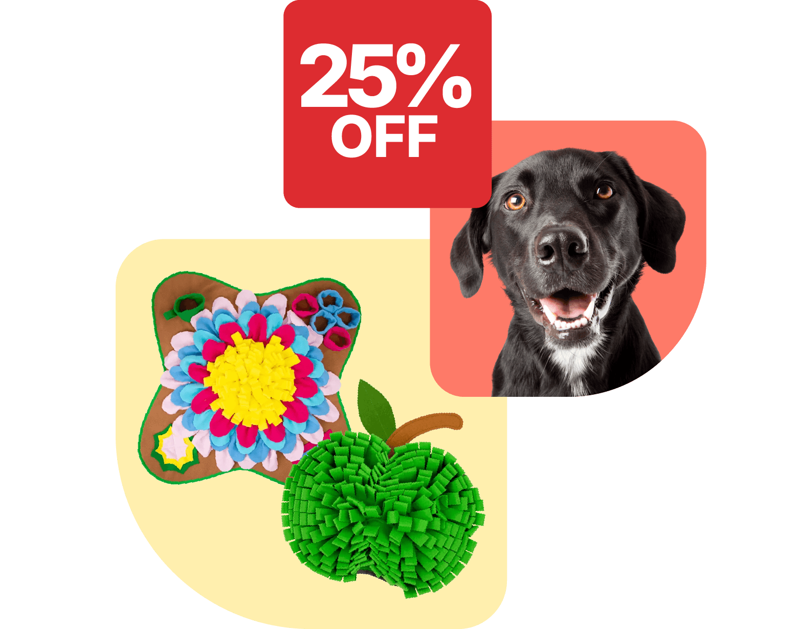 Save 25% on Ancol Orva dog toys