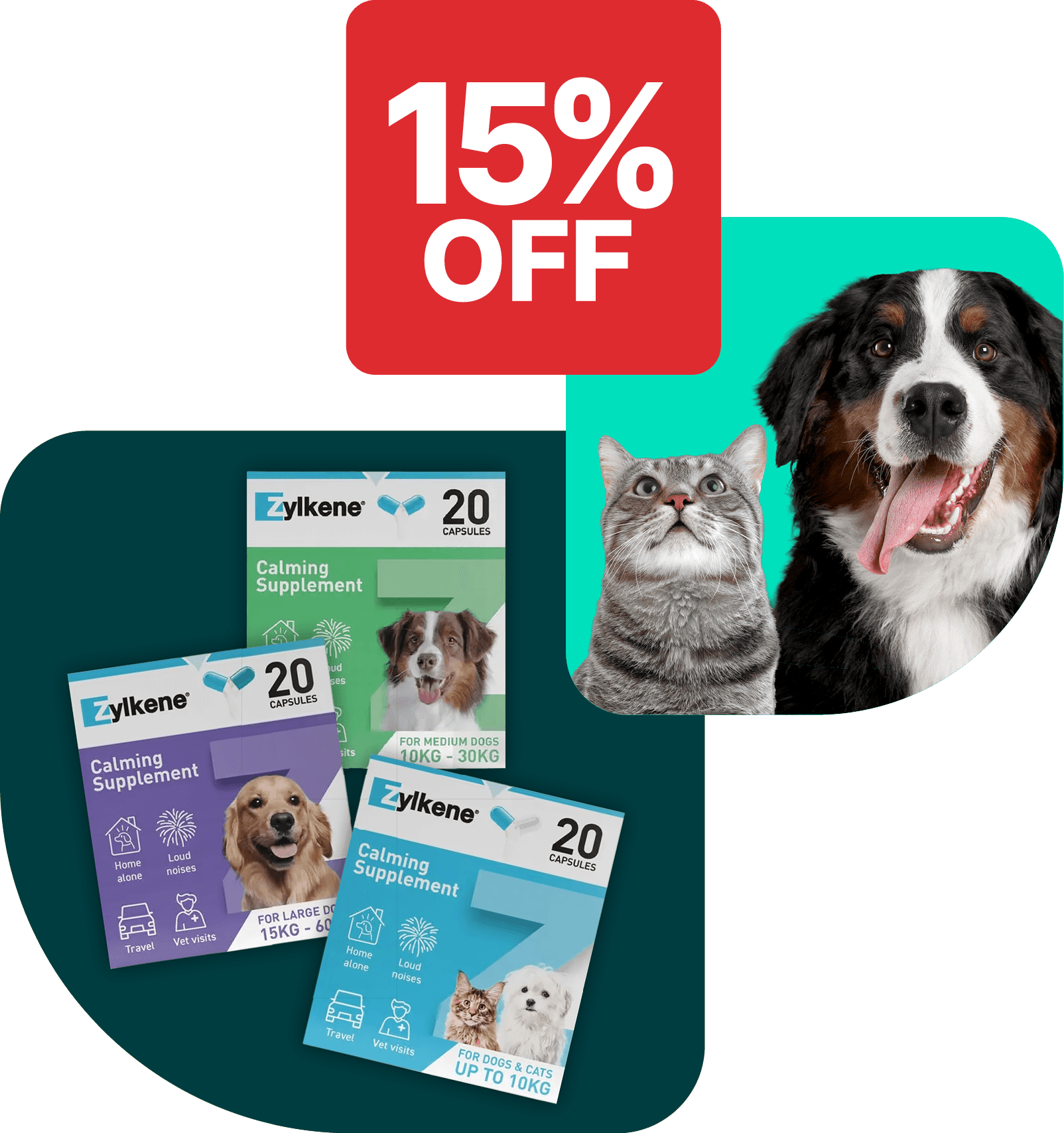 15% off Zylkene Range