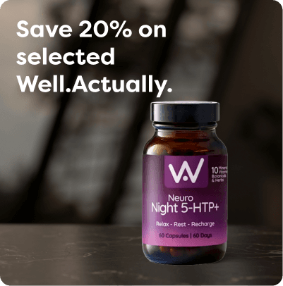 Save 20% on selected Well.Actually