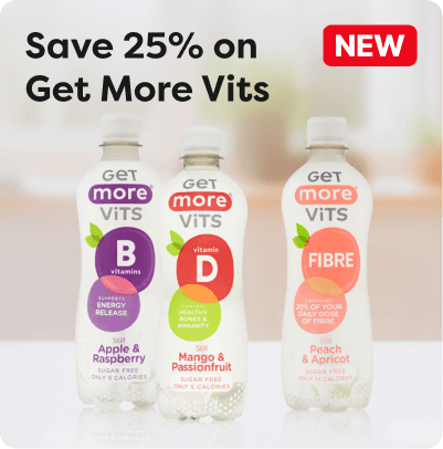 Save 25% on Get more Vits