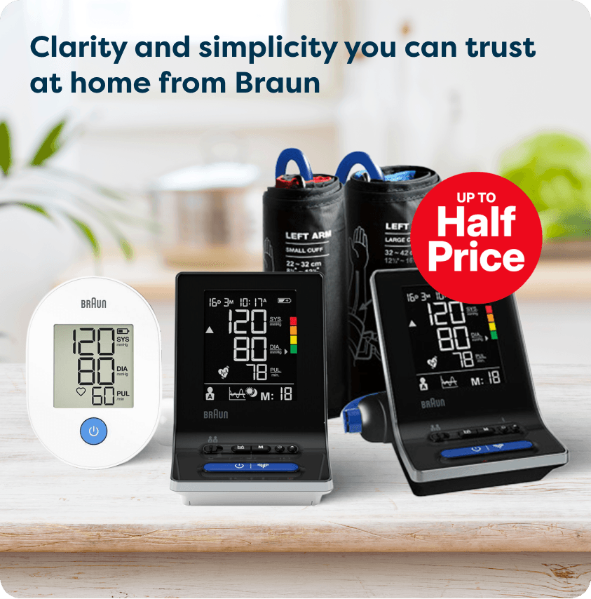 Half price on Braun