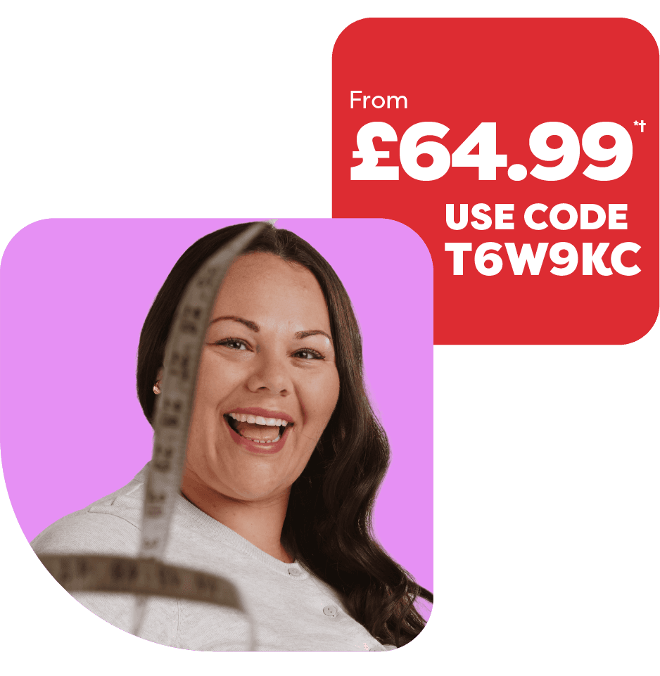Lose up to 22.5% of your body weight with our clinically proven weight loss programmes