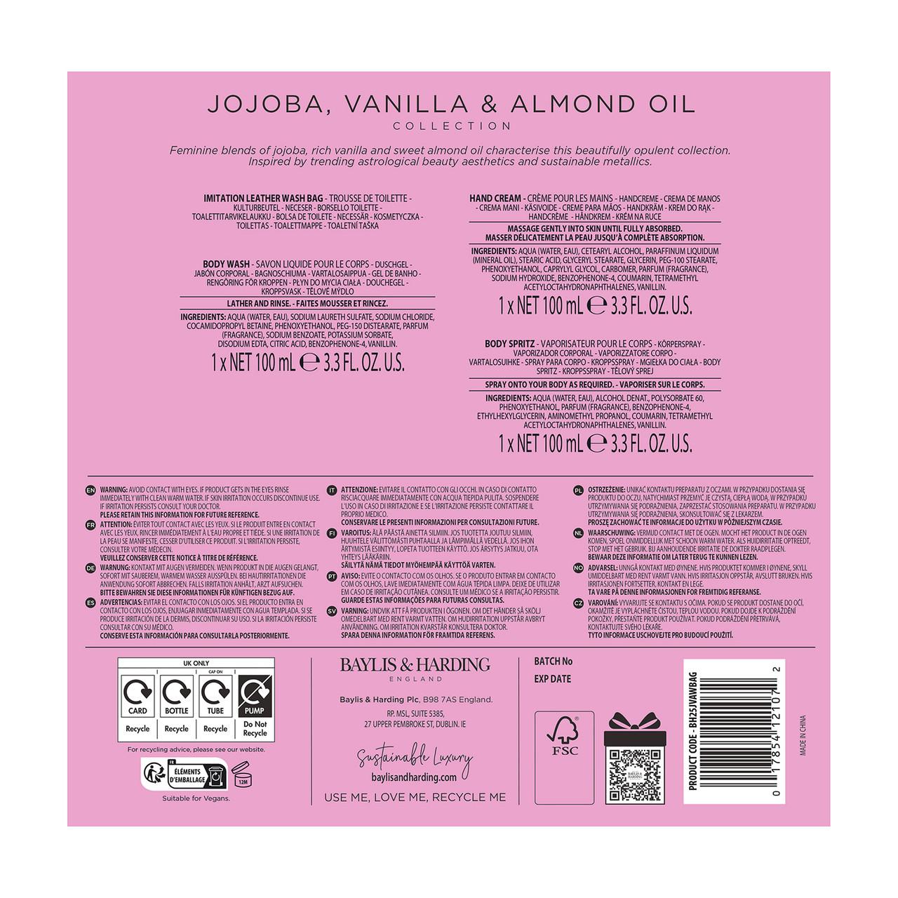 Baylis & Harding Jojoba, Vanilla & Almond Oil Luxury Wash Bag Gift Set Image https://cdn11.bigcommerce.com/s-g585yu857h/images/stencil/1280w/products/10895/17382/17854121072_8__62456.1755177294.jpg1