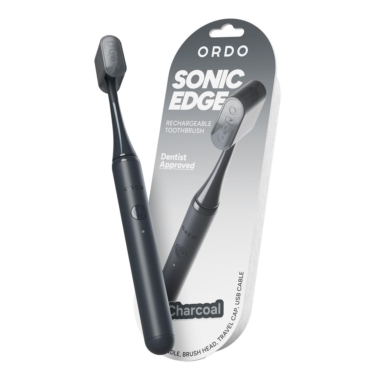 Ordo Sonic Edge Electric Toothbrush Charcoal Image 1