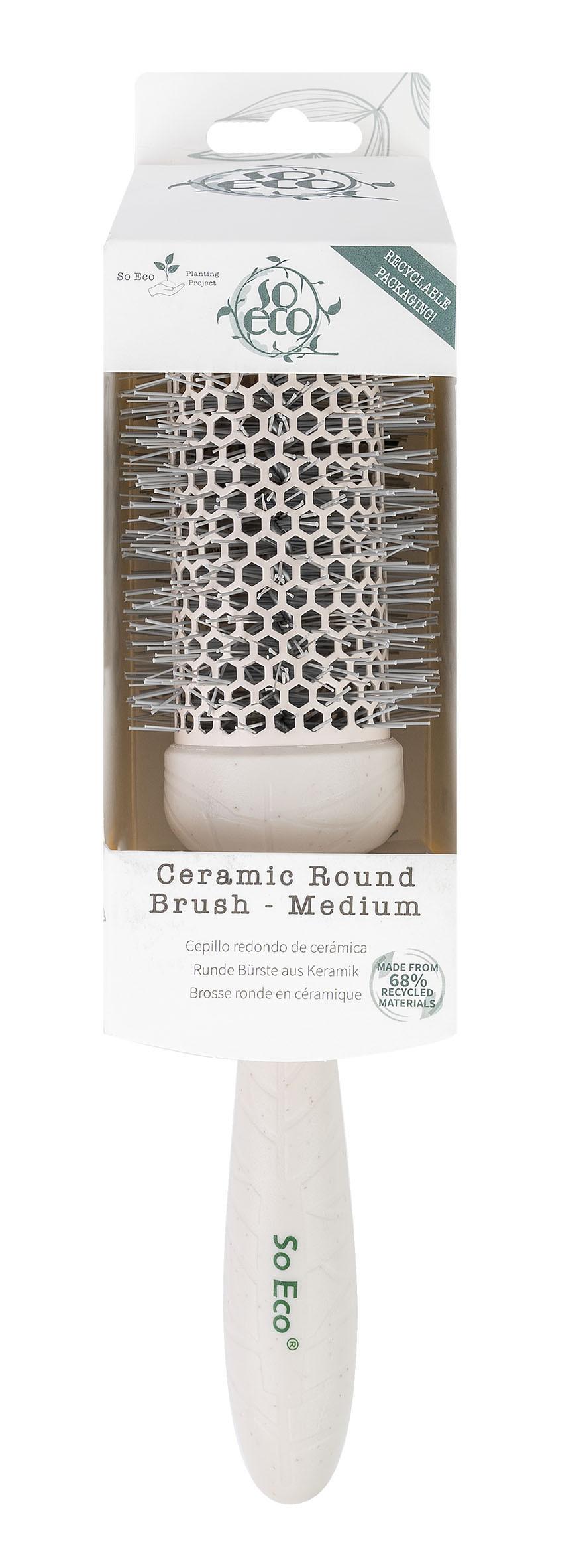 So Eco Ceramic Round Brush Medium Image 1