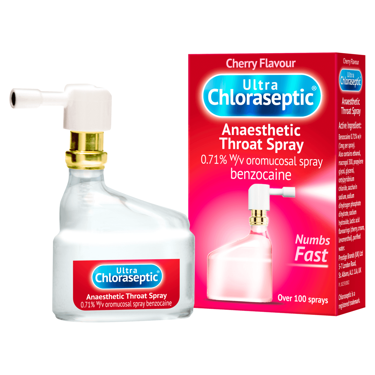 Ultra Chloraseptic Anaesthetic Throat Spray Cherry 15ml Image https://cdn11.bigcommerce.com/s-g585yu857h/images/stencil/1280w/products/11126/17141/5060018880099_T2__38199.1782895705.png1