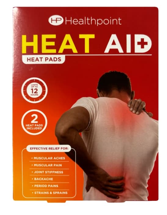 Healthpoint Heataid Heat Pads 2 Image 1