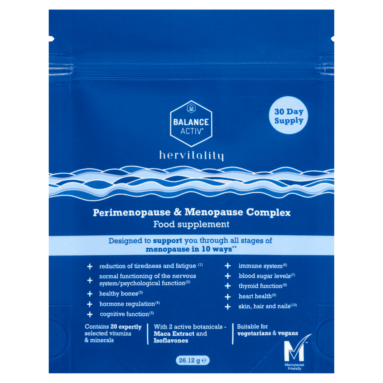 Balance Activ Hervitality Menopause Supplements 30 Capsules Image 1