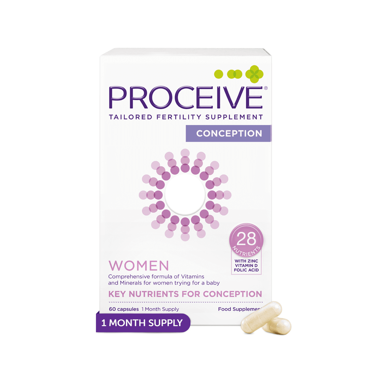 Proceive Women 60 Capsules Image 1