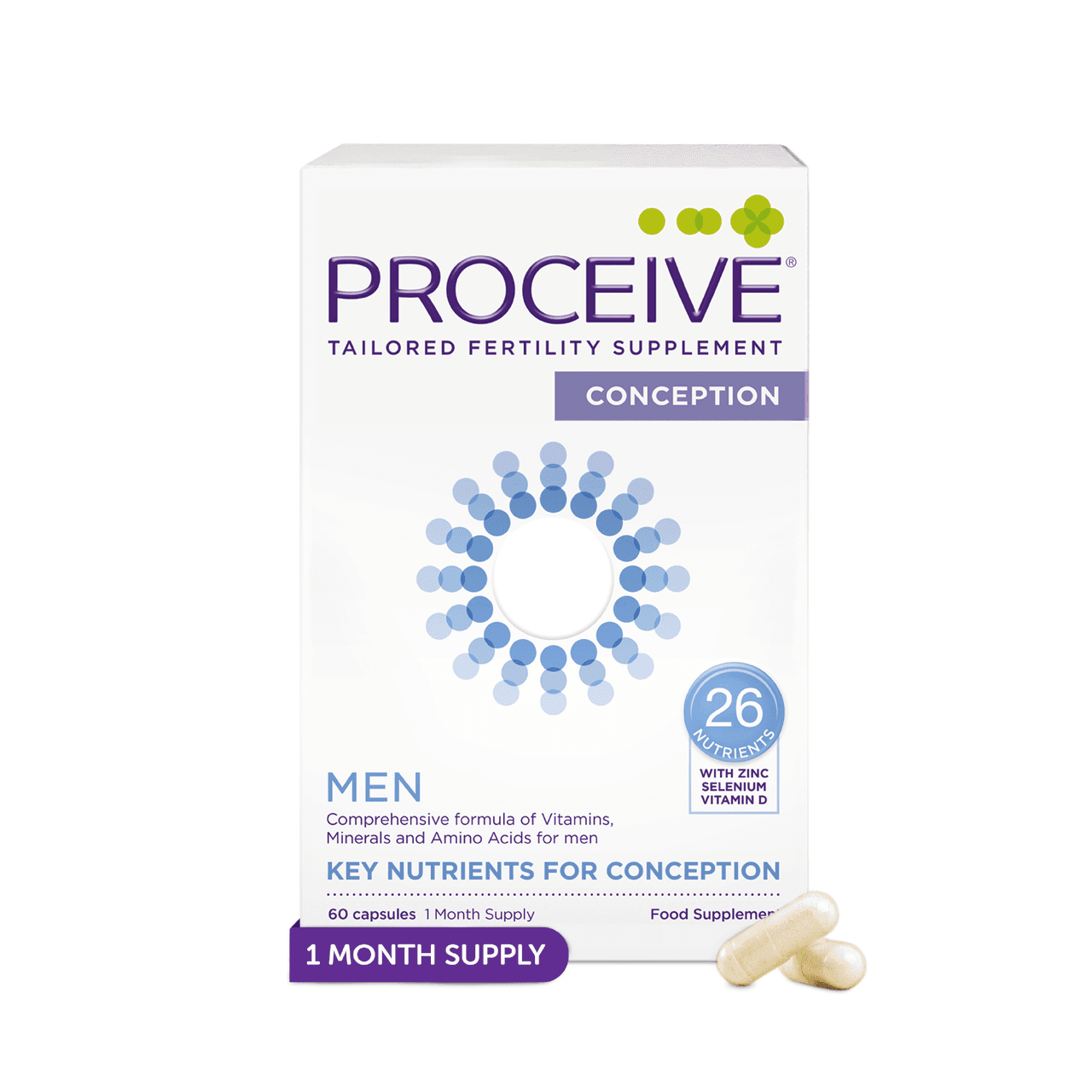 Proceive Men 60 Capsules Image 1