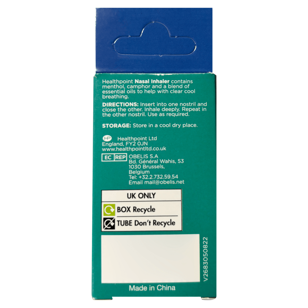 Healthpoint Nasal Inhaler Twin Pack Image https://cdn11.bigcommerce.com/s-g585yu857h/images/stencil/1280w/products/11680/18334/5060337726832_T20__01134.1782895795.png1