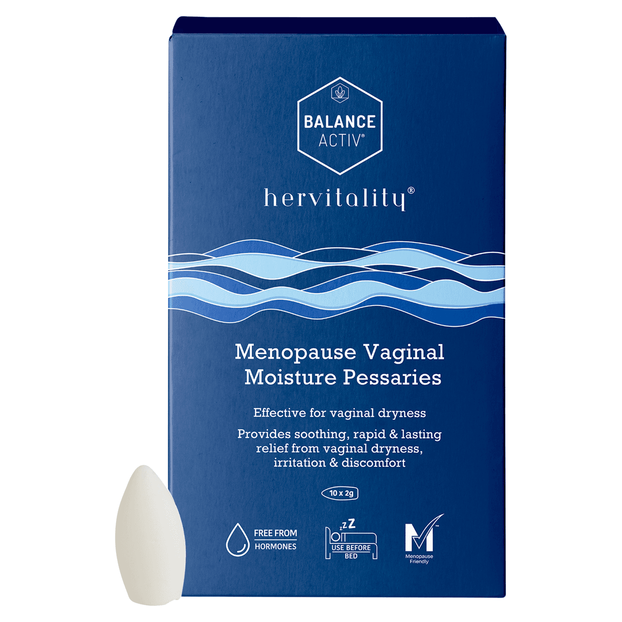 Balance Activ HerVitality Vaginal Dryness Pessaries 10x2g Image https://cdn11.bigcommerce.com/s-g585yu857h/images/stencil/1280w/products/11718/19205/5016973001192_T2__99326.1758292323.png1