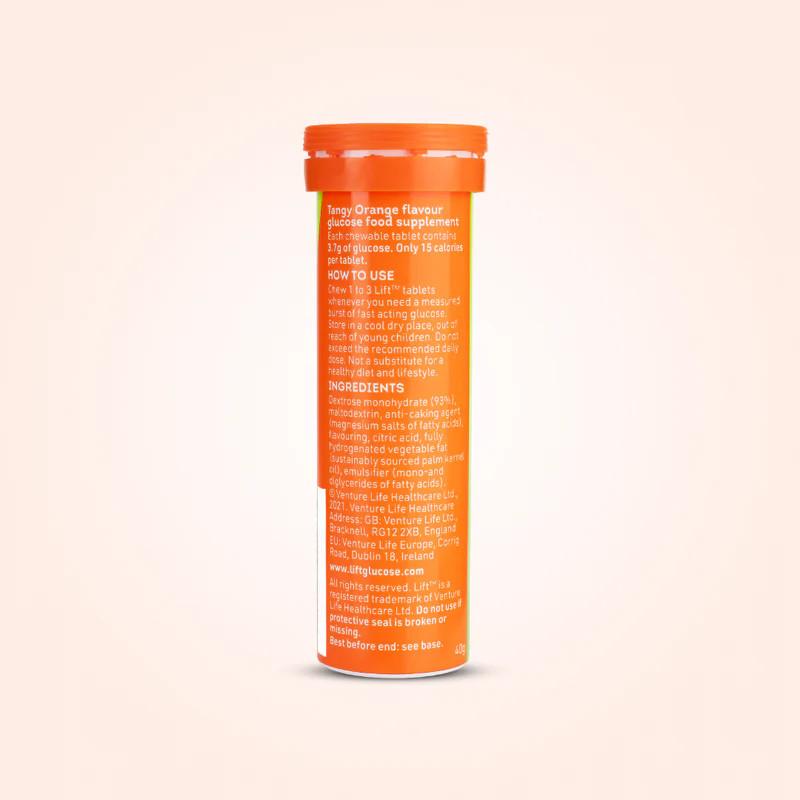 Lift Glucose Chews Orange Tube 10 Image https://cdn11.bigcommerce.com/s-g585yu857h/images/stencil/1280w/products/11740/19128/OrangeChewsx10_32_9fe510b1-2e9f-4141-bdd5-5c8e590c6eab__71530.1782895823.jpg1