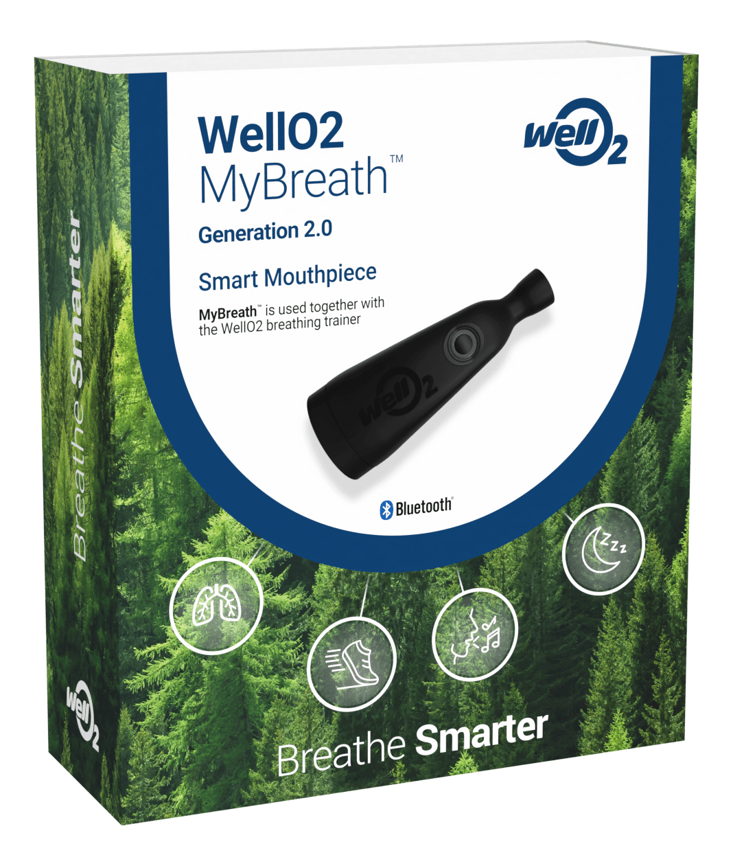 WellO2 MyBreath Smart Mouthpiece Image 1