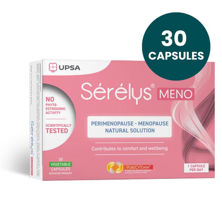 Serelys MENO Perimenopause & Menopause Supplements 30 Capsules Image 1