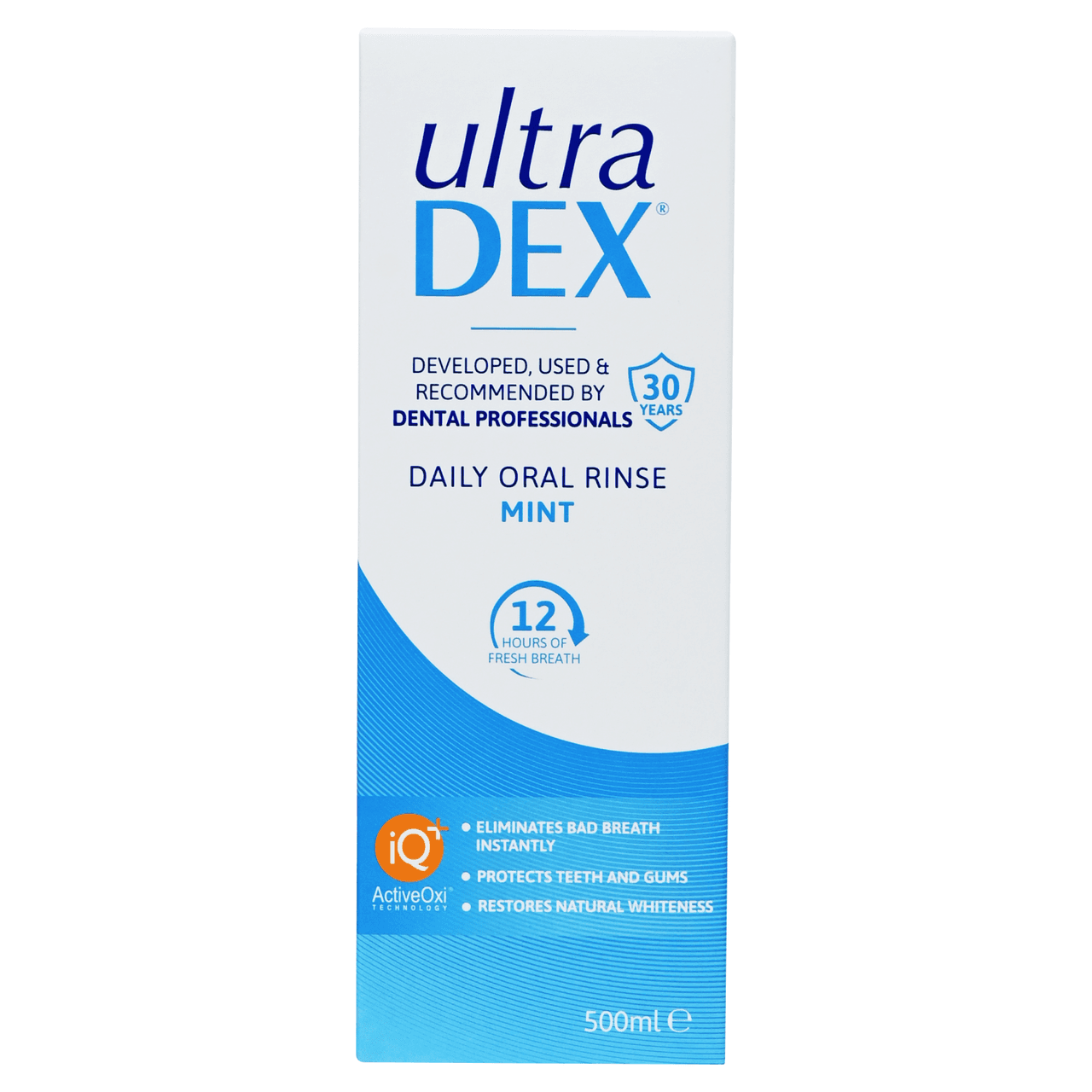 UltraDEX Daily Oral Rinse Mint 500ml Image 1