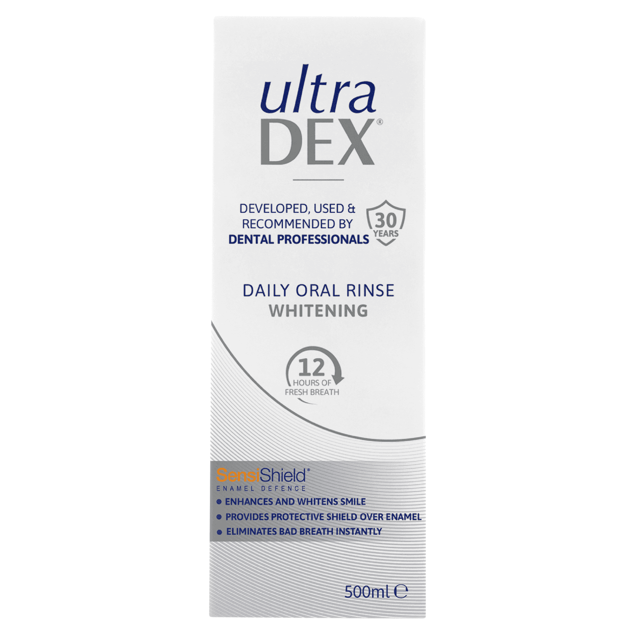 UltraDEX Daily Oral Rinse Whitening 500ml Image 1