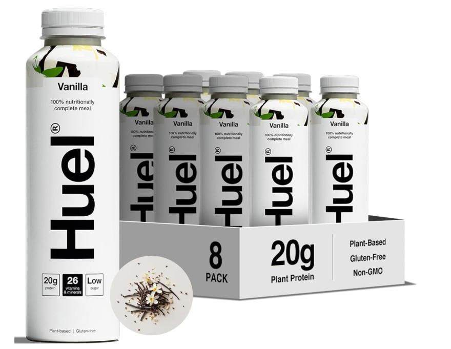 Huel Ready to Drink Vanilla 500ml x 8 Image 1