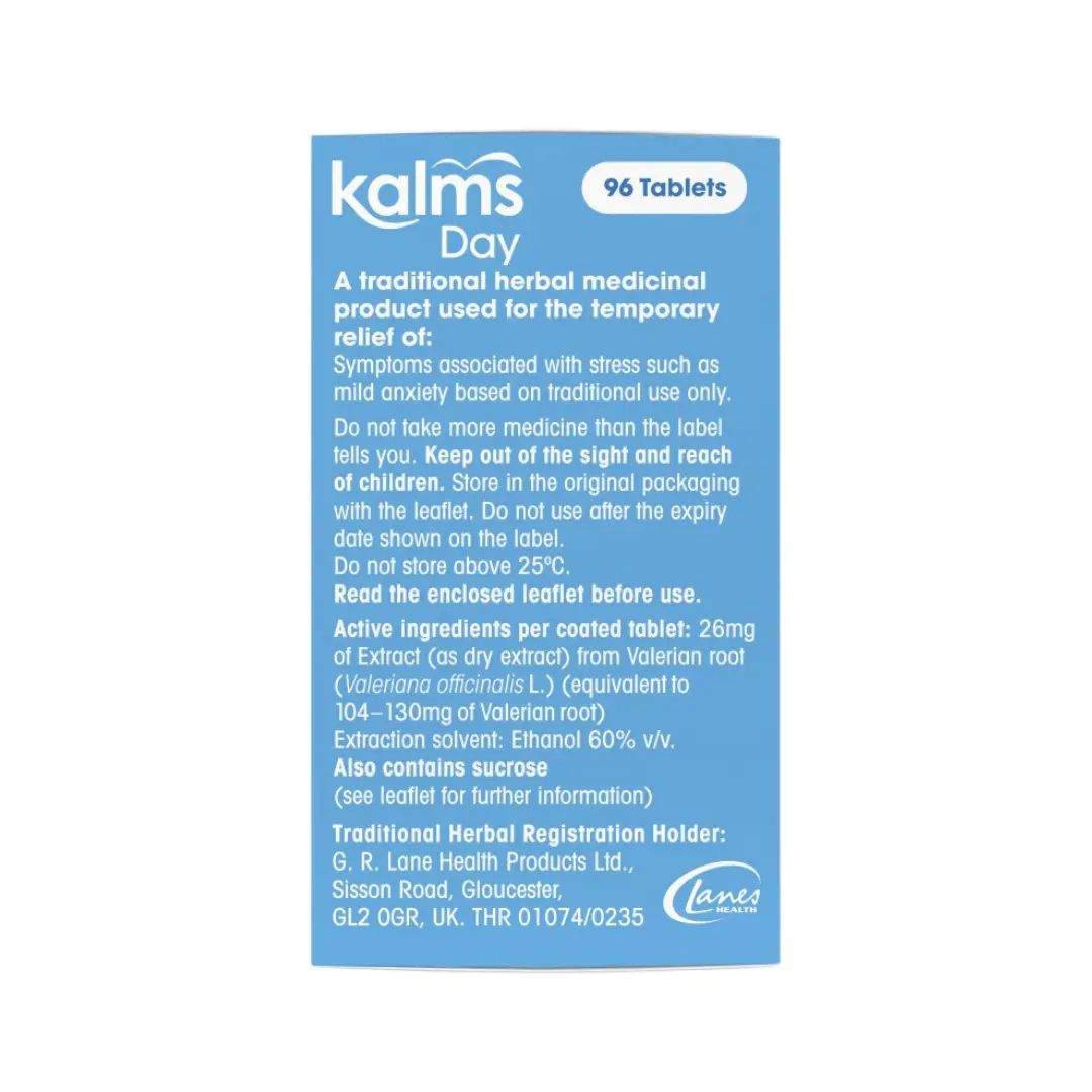 Kalms Day 96 Tablets Image https://cdn11.bigcommerce.com/s-g585yu857h/images/stencil/1280w/products/11847/19152/78__12040.1782899870.png1