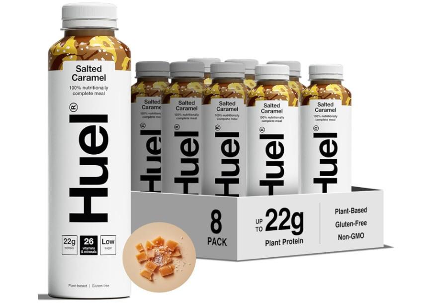 Huel Ready to Drink Salted Caramel 500ml x 8 Image 1