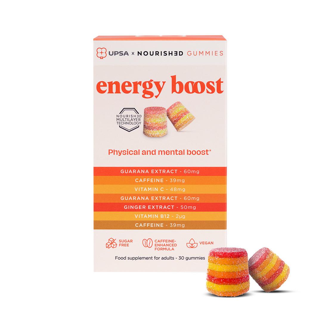 UPSA x Nourished Energy Boost 30 Gummies Image 1