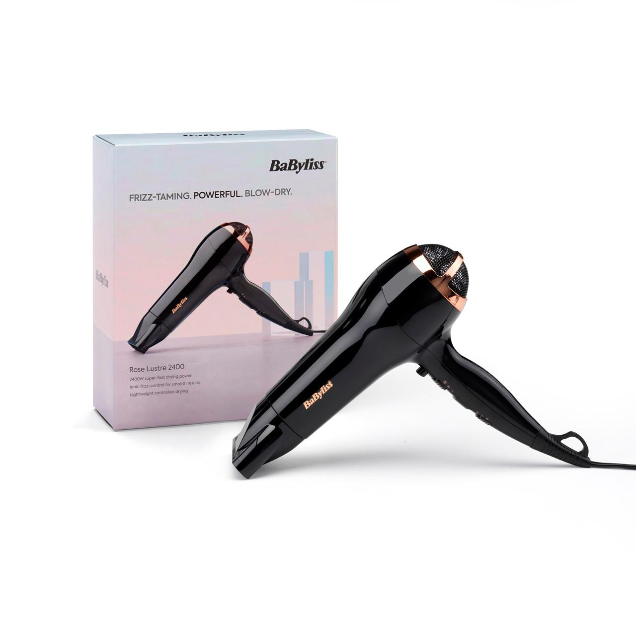 BaByliss Rose Lustre 2400 Hair Dryer Image 1