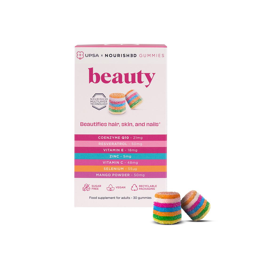 UPSA x Nourished Beauty 30 Gummies Image 1