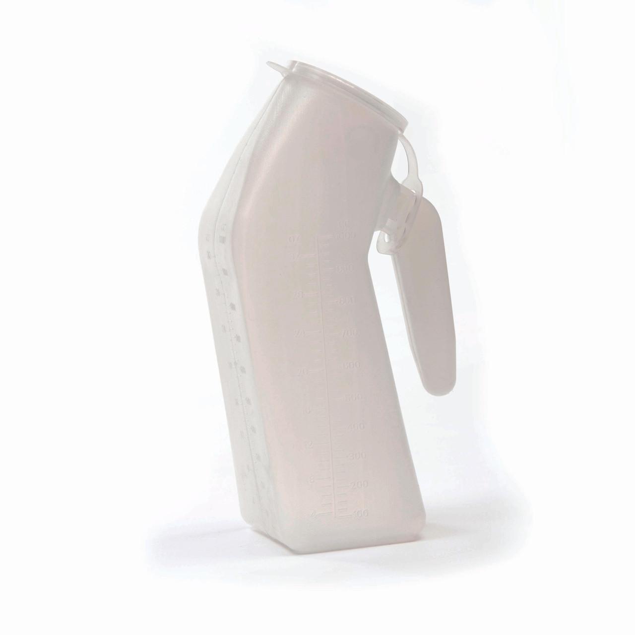 Male Urinal - White 1 Litre Image 1