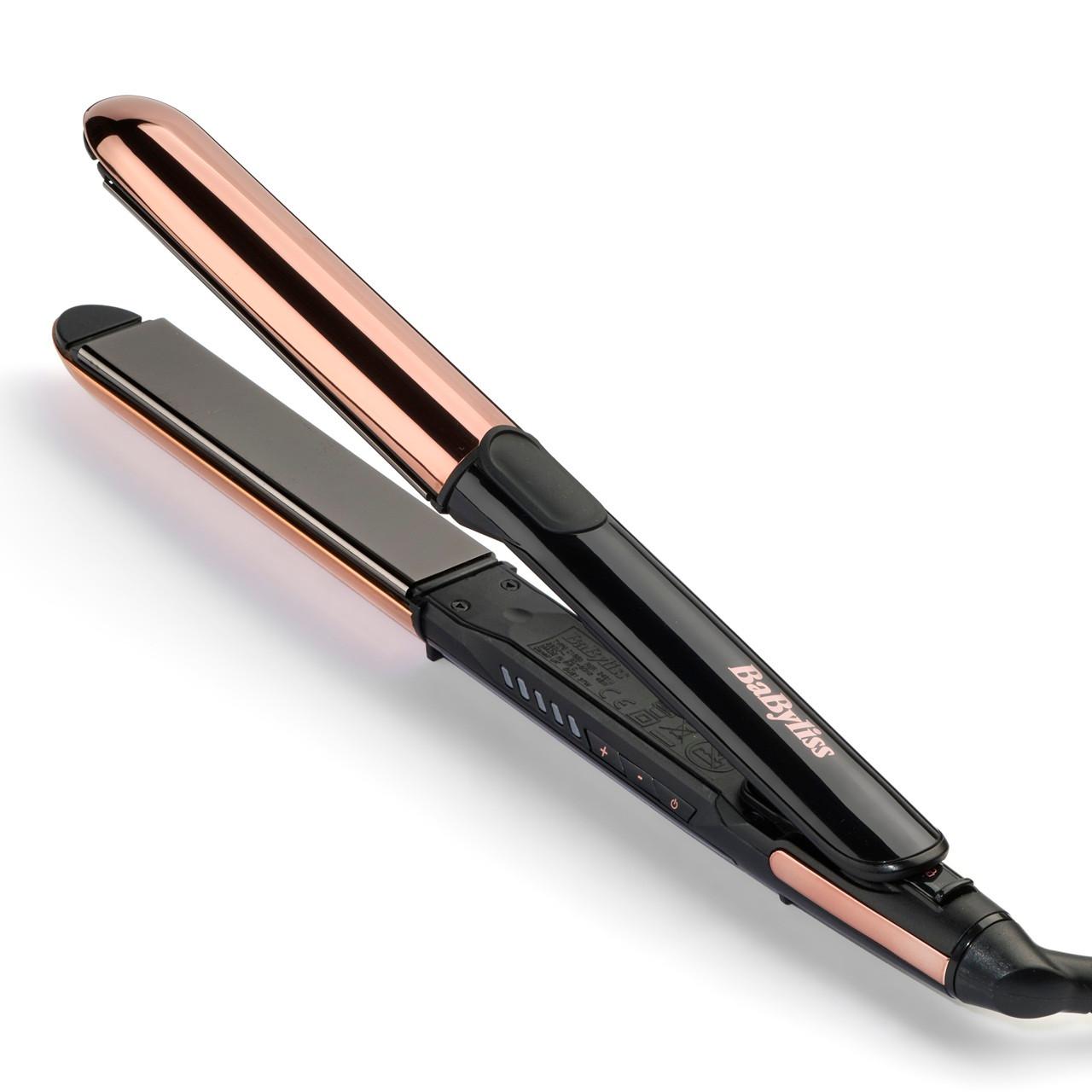 BaByliss Titanium Brilliance Straight & Curl Straightener Image 1