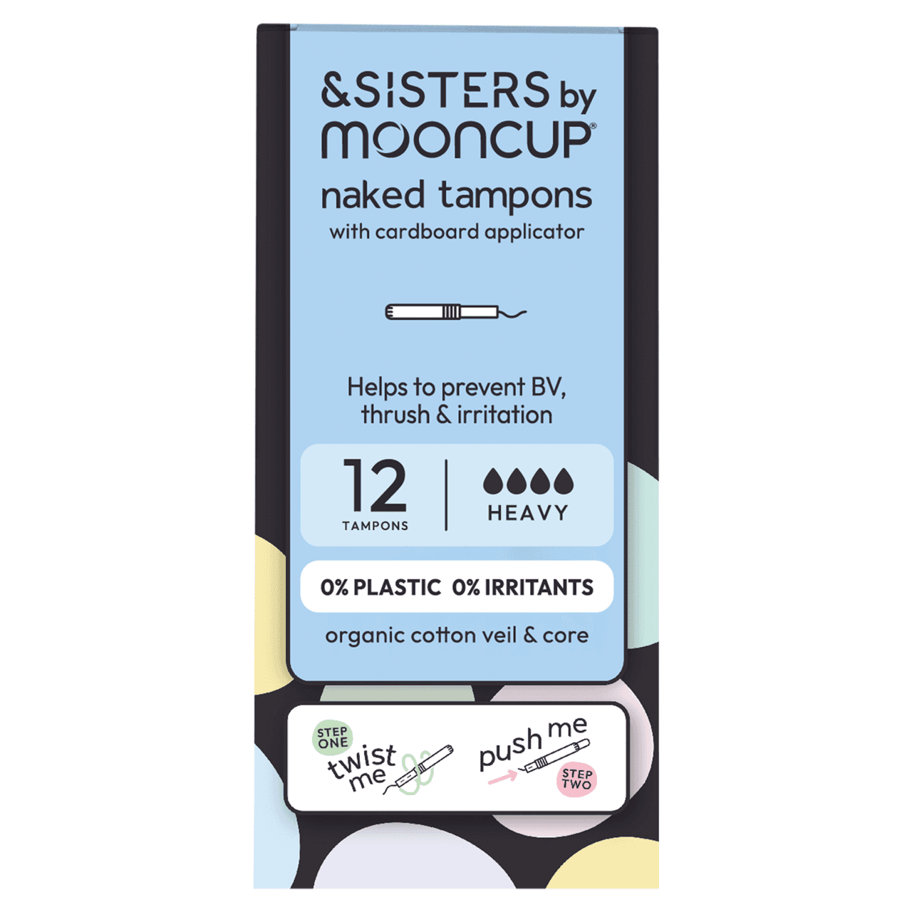 Mooncup Applicator Tampons Super Plus 12 Pack Image 1