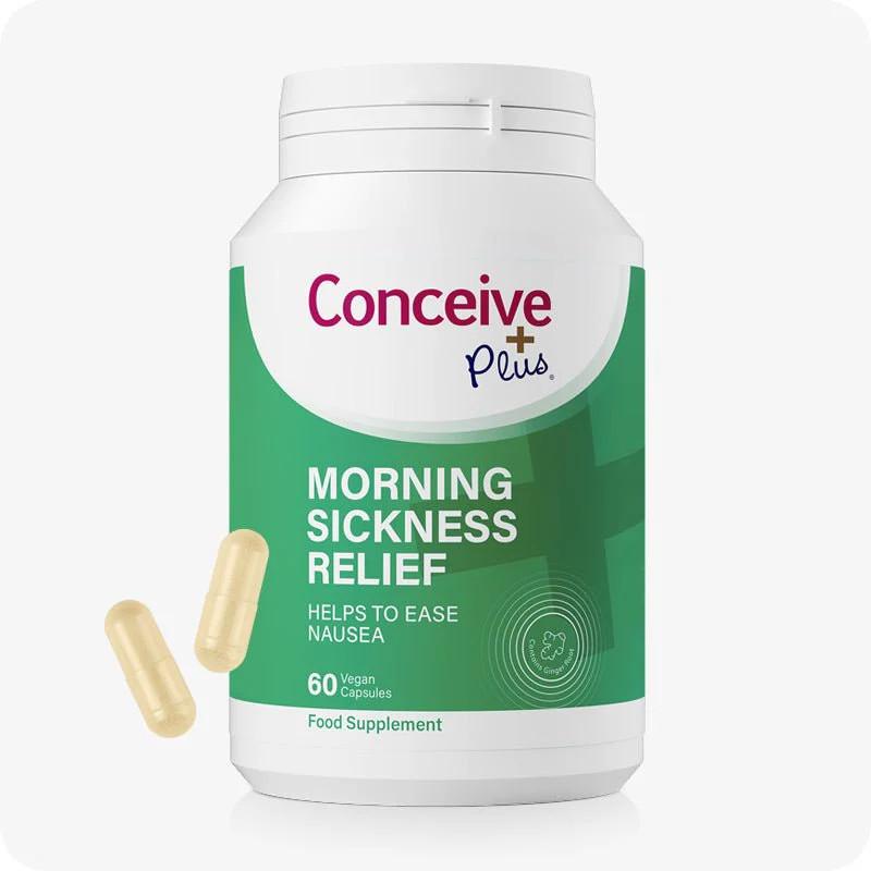 Conceive Plus Morning Sickness Relief 60 Capsules Image 1