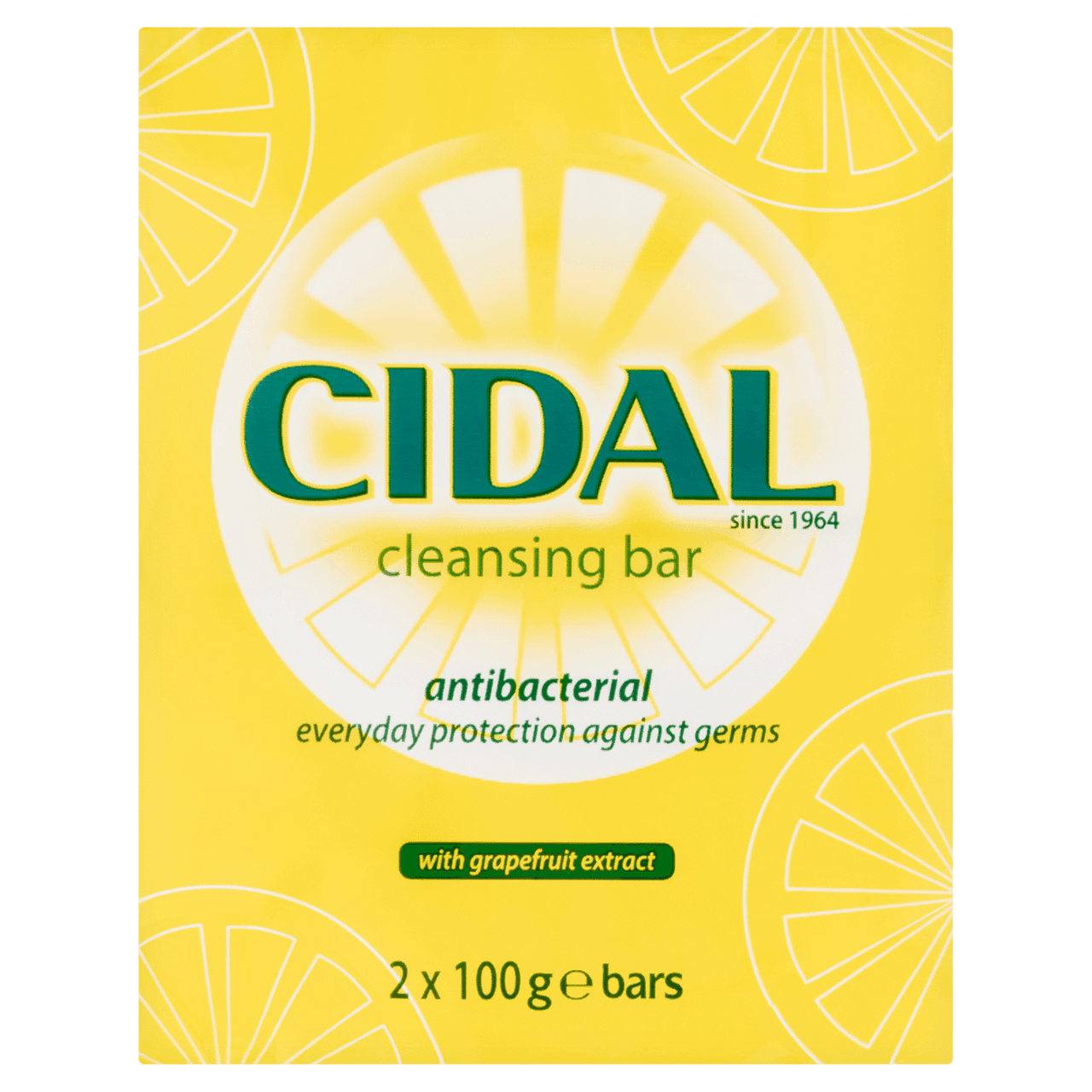 Cidal Cleansing Bar Original 100g x 2 Image 1