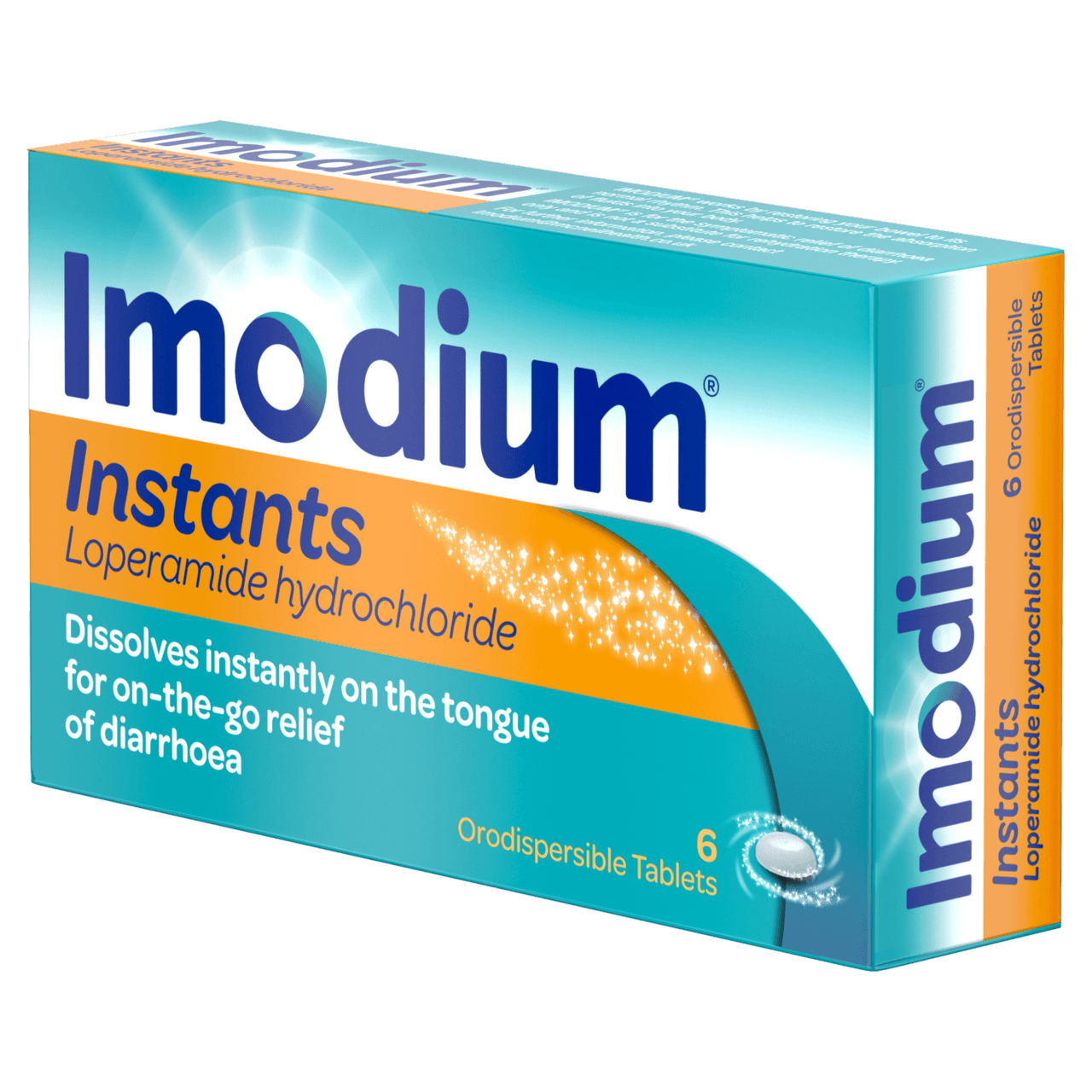 Imodium Instants Loperamide 2mg 6 Tablets Image https://cdn11.bigcommerce.com/s-g585yu857h/images/stencil/1280w/products/12000/20314/05027097407319_T8__92201.1760518744.png1