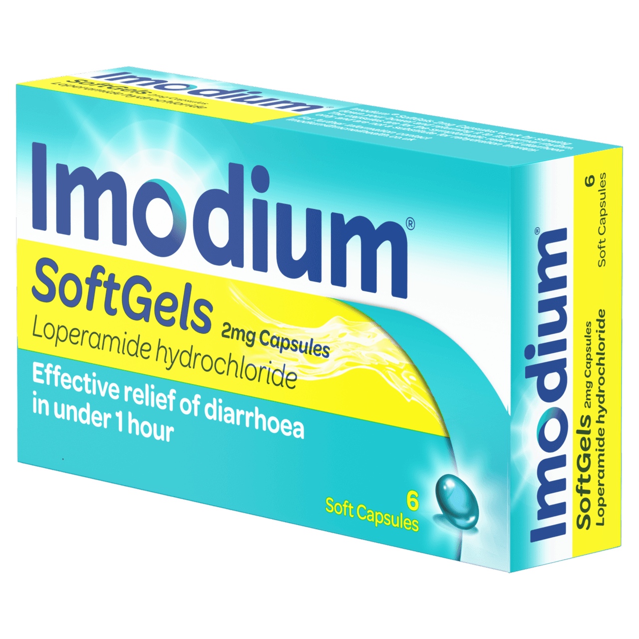 Imodium SoftGels Loperamide 2mg 6 Capsules Image https://cdn11.bigcommerce.com/s-g585yu857h/images/stencil/1280w/products/12006/19913/3574661781419_T8__33103.1782900037.png1