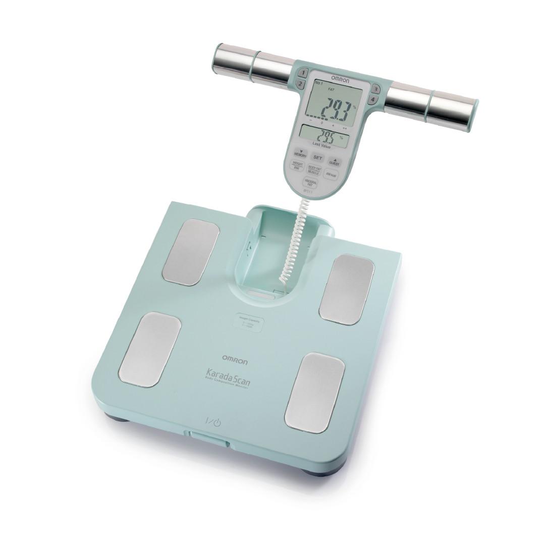 Omron BF511 Turquoise Body Composition Monitor (HBF-511T-E) Image 1