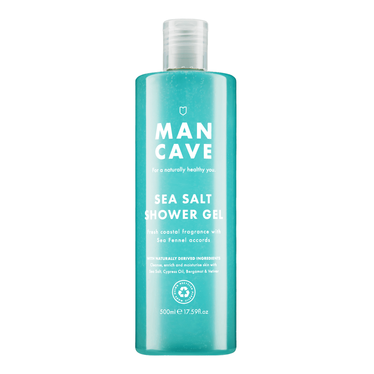 Mancave Sea Salt Shower Gel 500ml Image 1